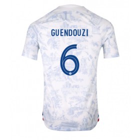 Fotbalové dres Francie Matteo Guendouzi 6 Venkovní Mistrovství Světa 2022 Krátký Rukáv